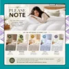 Queen size down alternative comforter duvet insert with soft white filling