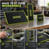 Automotive magnetic tool mat keeping metal tools and fasteners close during repairs